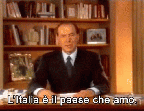 L’italia è il paese che amo